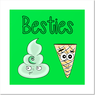 Besties_Mint Posters and Art